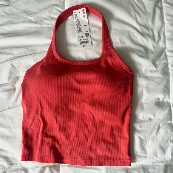 Uniqlo Tops - Uniqlo Open Back Halter Bra Top